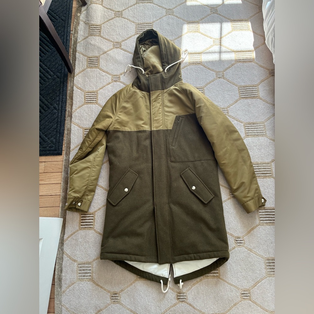 Gant Rugger Wool Fishtail Parka